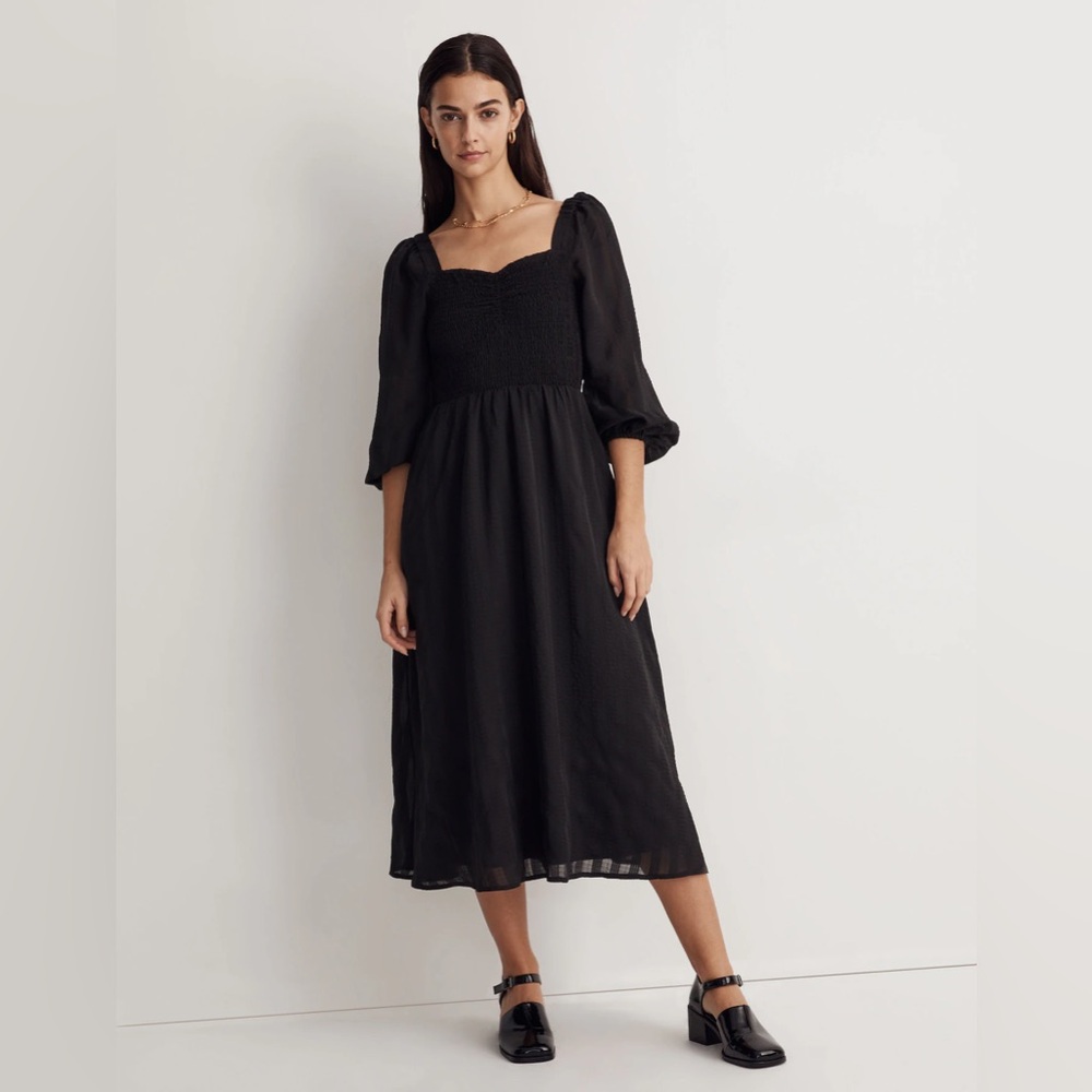 Madewell Lucie Sweetheart Midi Dress XXL